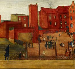 Theo Champion - Auf dem Schulhof, 58631-1, Van Ham Kunstauktionen