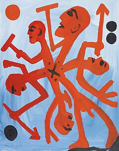 AR Penck Ralf Winkler - Auktion 329 Los 361, 52417-6, Van Ham Kunstauktionen