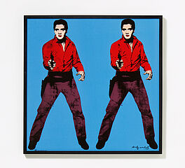 Andy Warhol - Elvis stehend - Blau, 68281-18, Van Ham Kunstauktionen