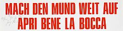 Joseph Beuys - Mach den Mund weit auf, 58062-90, Van Ham Kunstauktionen