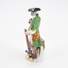 Meissen - Jaeger mit Flinte und Hund, 76933-9, Van Ham Kunstauktionen