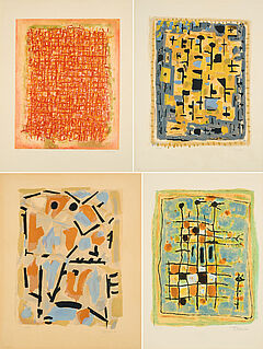 Roger Bissiere - Konvolut von 4 Druckgrafiken, 60174-586, Van Ham Kunstauktionen