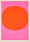 Rupprecht Geiger - Variation Runde Farbe III  leuchtrot warm auf leuchtrot kalt, 76709-3, Van Ham Kunstauktionen