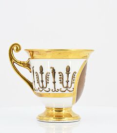 Stone Coquerel et Legros - Empiretasse und Untertasse mit Frauenportraits, 73185-9, Van Ham Kunstauktionen