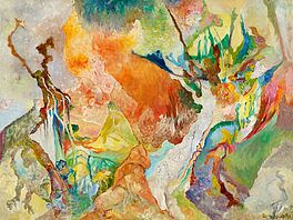 Bernard Schultze - graesslicher Schrei, 57867-1, Van Ham Kunstauktionen