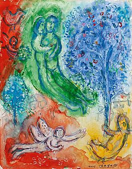 Marc Chagall - Le jardin dEden, 59548-1, Van Ham Kunstauktionen