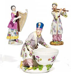 Meissen - Tuerke mit Gewuerzschale, 59766-24, Van Ham Kunstauktionen
