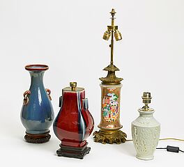 Vier Vasen, 65331-3, Van Ham Kunstauktionen
