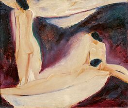 Willi Baumeister - Landschaft mit Schneefleck, 81655-2, Van Ham Kunstauktionen