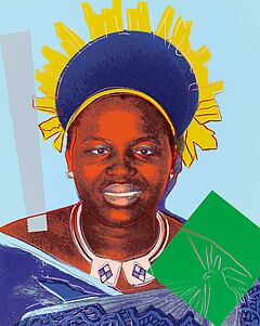 Andy Warhol - Queen Ntombi Twala, 73519-2, Van Ham Kunstauktionen