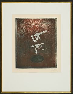Antoni Tapies - La pierre trouant le sens mais plus tard le ciel au fond de lentaille, 80374-562, Van Ham Kunstauktionen