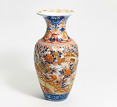 Balustervase mit Voegeln im Paeoniengarten, 64145-6, Van Ham Kunstauktionen