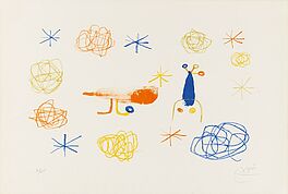 Joan Miro - Loiseau rouge II, 58743-2, Van Ham Kunstauktionen