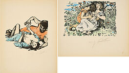 Lovis Corinth - Konvolut von 2 Lithografien, 76685-17, Van Ham Kunstauktionen