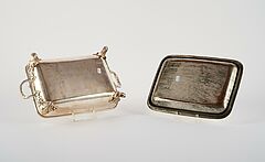 Mokkakanne Stil Rokoko und Servierschale, 80784-22, Van Ham Kunstauktionen