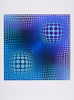 Victor Vasarely - Aus Hommage a Picasso, 73743-84, Van Ham Kunstauktionen