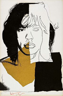 Andy Warhol - Mick Jagger, 73788-1, Van Ham Kunstauktionen