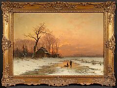 Georg Schmitz - Winterabend, 81090-29, Van Ham Kunstauktionen