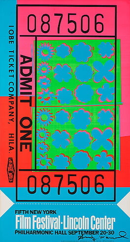 Andy Warhol - Lincoln Center Ticker, 68233-6, Van Ham Kunstauktionen
