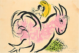 Marc Chagall - Le coq rouge Der rote Hahn, 81235-1, Van Ham Kunstauktionen