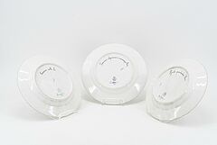 Royal Copenhagen - Sieben Teller Flora Danica, 75127-1, Van Ham Kunstauktionen