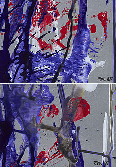 Theodor Werner - Konvolut von 2 Papierarbeiten, 73367-1, Van Ham Kunstauktionen