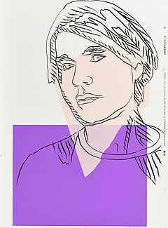 Andy Warhol - Andy Warhol Self-Portrait, 63371-9, Van Ham Kunstauktionen