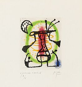 Joan Miro - Aus La Bague daurore, 55046-4, Van Ham Kunstauktionen