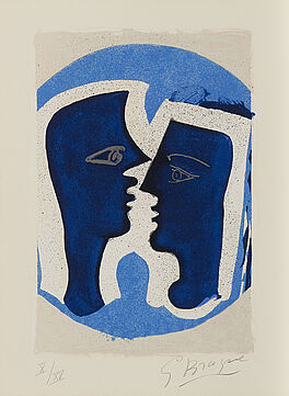 Georges Braque - Le Couple Aus Lettera Amorosa, 70001-70, Van Ham Kunstauktionen