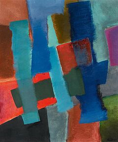 Fritz Winter - Links-Rot, 54975-2, Van Ham Kunstauktionen