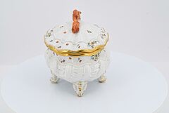 Meissen - Gefusste Dose aus dem Schwanenservice, 69805-5, Van Ham Kunstauktionen