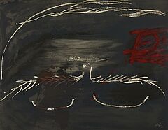 Antoni Tapies - Ohne Titel Hommage a Picasso, 61206-55, Van Ham Kunstauktionen