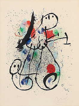 Joan Miro - Toute nuit desormais Aus Hai-Ku, 66824-1, Van Ham Kunstauktionen