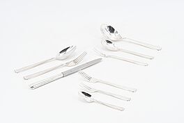 Deutschland - Speisebesteck mit Monogramm, 73793-3, Van Ham Kunstauktionen