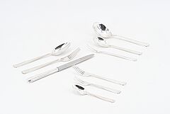 Deutschland - Speisebesteck mit Monogramm, 73793-3, Van Ham Kunstauktionen