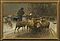 Heinrich von Zuegel - Winterabend mit Hirten und seiner Herde am Waldrand, 70118-1, Van Ham Kunstauktionen