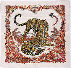 Hermes - Carre Jungle Love, 73963-10, Van Ham Kunstauktionen