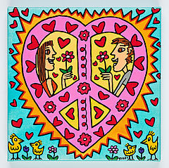 James Rizzi - May Peace And Love Be With You, 77728-5, Van Ham Kunstauktionen