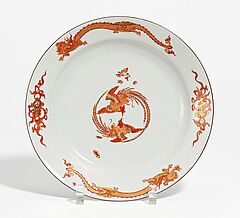 Meissen - Teller Roter Drache Dekor, 73258-20, Van Ham Kunstauktionen