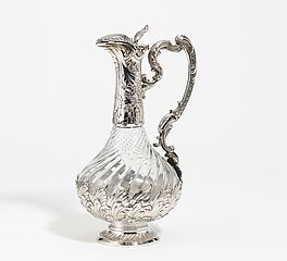 Paris - Karaffe mit Silbermontierung Stil Rokoko, 69591-144, Van Ham Kunstauktionen