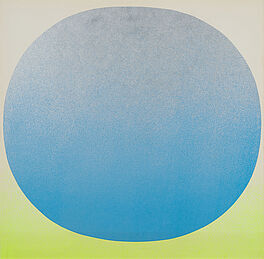 Rupprecht Geiger - Blauer Kreis auf gelb, 65576-4, Van Ham Kunstauktionen