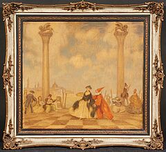 Hanns Pellar - Galante Gesellschaft in Venedig, 80373-2, Van Ham Kunstauktionen