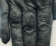 John Coplans - Self Portrait Hand two panels vertical, 80374-95, Van Ham Kunstauktionen