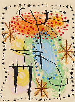 Joan Miro - La rame et la roue, 60441-2, Van Ham Kunstauktionen