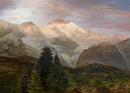 Oswald Achenbach - Blick auf das Jungfrau-Massiv, 60547-1, Van Ham Kunstauktionen