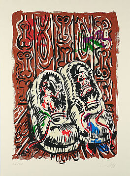 Joerg Immendorff - Malerschuhe, 81846-1, Van Ham Kunstauktionen