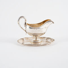 Sauciere, Milchkännchen und Zuckerschale, 79883-78, Van Ham Kunstauktionen