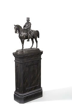 Arthur Waagen - Koenig Friedrich Wilhelm IV im Jagdkostuem, 74102-3, Van Ham Kunstauktionen