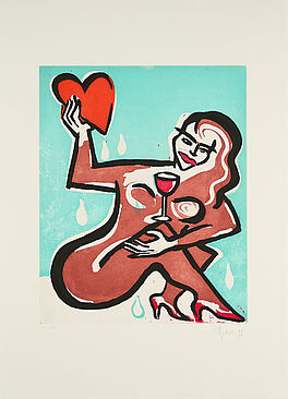 Elvira Bach - Ohne Titel, 81308-25, Van Ham Kunstauktionen