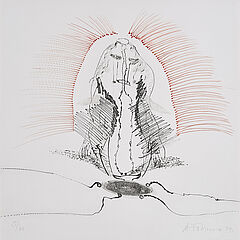 Gerhard Hoehme - Aus Die Schnur ist die plastische Form des Heraklitschen Denkens, 69690-4, Van Ham Kunstauktionen